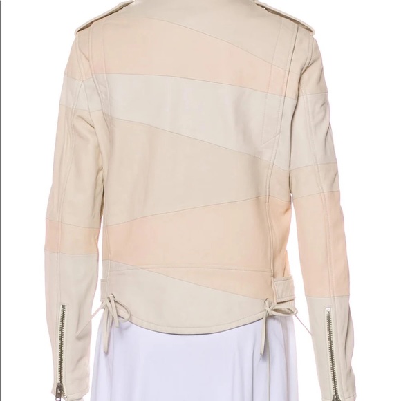 Iro Witney Leather Biker Jacket size 40 Large - Picture 15 of 16